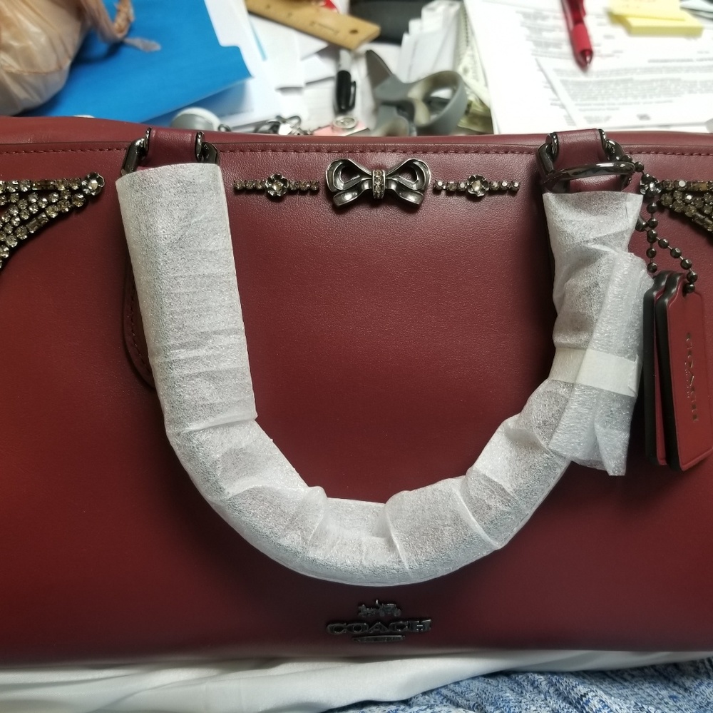 Coach Selena Gomez bond purse